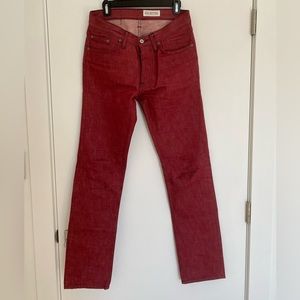 RARE Gustin Men Jeans Slim Fit #104 The Oxblood Size 31
